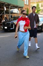 Pregnant ADWOA ABOAH Arrives at Her Hotel in New York 05/07/2024