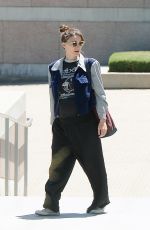Pregnant ROONEY MARA Out in Los Angeles 05/07/2024