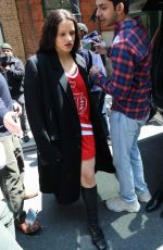 ROSALIA Taking Pictures with Fans Out in New York 05/01/2024