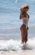 ROSE BERTRAW in Swimsuit at a Beach in Cannes 05/22/2024