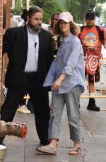 ROSE BYRNE Arrives at The View in New York 05/28/2024