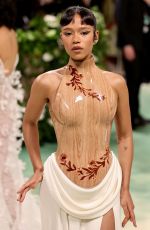 TAYLOR RUSSELL at Met Gala Celebrating Sleeping Beauties: Reawakening Fashion in New York 05/06/2024
