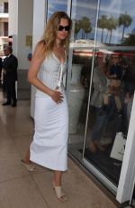TONI GARRN Arrives at Hotel Martinez in Cannes 05/19/2024