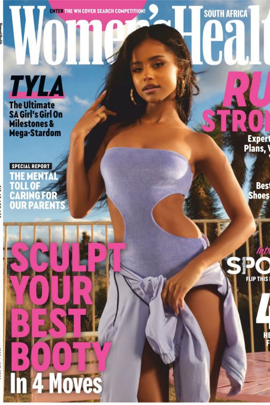 TYLA in Women’s Health South Africa, May/June 2024
