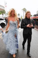 VICTORIA SILVSTEDT at Martinez Hotel at 77th Annual Cannes Film Festival 05/20/2024