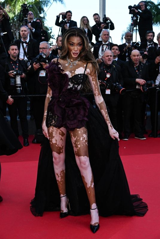 WINNIE HARLOW at The Count of Monte Cristo Premiere at 77th Cannes Film Festival 05/22/2024