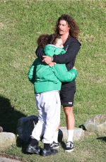 ABBIE CHATFIELD and Adam Hyde Out at a Park in Sydney 06/18/2024