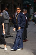 ALICIA KEYS Arrives at Late Show With Stephen Colbert in New York 06/03/2024
