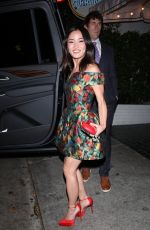 ANNA SAWAI Leaves Chateau Marmont After Celebrating Her 32nd Birthday in Los Angeles 06/11/2024