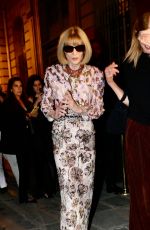 ANNA WINTOUR Arrives at Vogue World After-party in Paris 06/23/2024