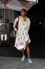 AYO EDEBIRI Leaves Chateau Marmont in Los Angeles 06/26/2024