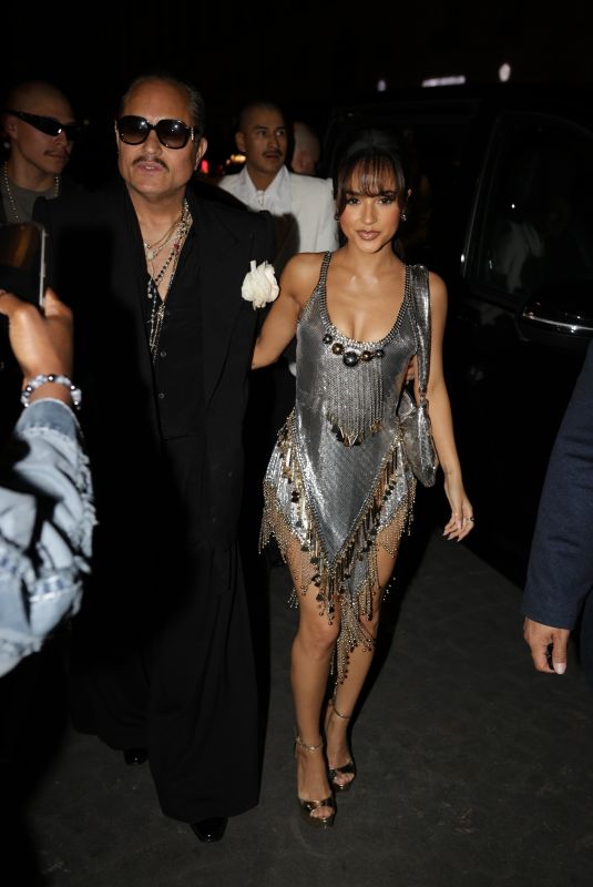 BECKY G Arrives at Vogue World Afterparty in Paris 06/23/2024