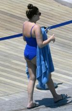 BRITTANY CATWRIGHT in Swimsuit at a Beach in Huntington Beach 06/16/2024