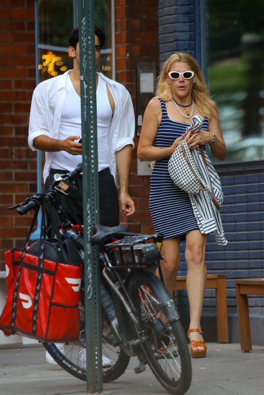 BUSY PHILIPPS on a Dinner Date with New Beau in New York 06/20/2024