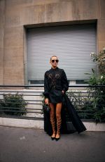CAROLINE DAUR Arrives at Dior Fashion Show at Paris Haute Couture Week 06/24/2024
