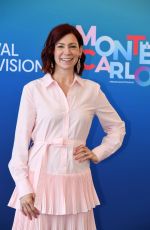 CARRIE PRESTON at Elsbeth Photocall at 63rd Monte-Carlo Television Festival 06/16/2024