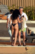 CECILIA RODRIGUEZ and GIULIA DE LELLIS in Bikinis at the Beach in Athens 06/08/2024