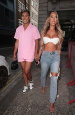DANI IMBERT Arrives at PrettyLittleThing Hosted Rainbow Party in London 06/27/2024