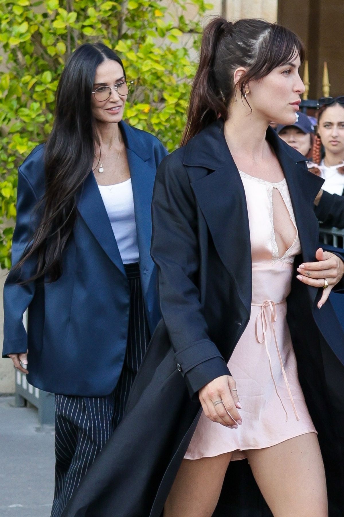 DEMI MOORE and SCOUT WILLIS Leaves Hotel Crillon in Paris 06/21/2024 ...