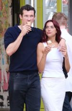 DUA LIPA and Callum Turner Out for Ice Cream in New York 06/17/2024