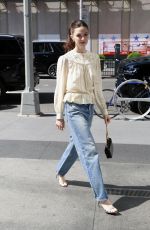 ELLA HUNT Out and About in New York 06/18/2024