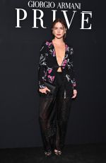 EMMA BROOKS at Giorgio Armani Prive Haute Couture Fashion Show in Paris 06/25/2024