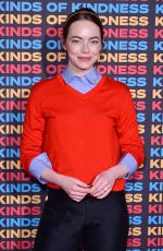 EMMA STONE at Kinds of Kindness Premiere in London 06/24/2024