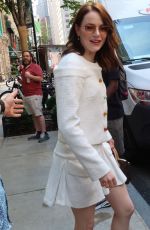 EMMA STONE at Whitby Hotel in New York 06/21/2024