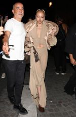 FKA TWIGS Leaves Vogue World After Party in Paris 06/23/2024