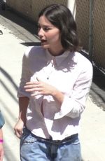 GRACIE ABRAMS Arrives at Jimmy Kimmel Live in Hollywood 06/20/2024