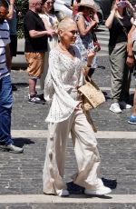 GWEN STEFANI and Blake Shelton at a Family Holiday in Rome 06/16/2024