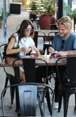 HAILEE LAUTENBACH on Date with Ryan Rosenthal at Cold Stone Creamery in Studio City 06/28/2024