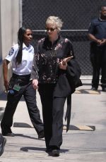 JANE LYNCH Arrives at Jimmy Kimmel Live in Hollywood 06/25/2024