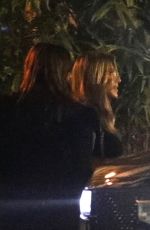 JENNIFER ANISTON and COURTENEY COX Out for Dinner with Friends at San Vicente Bungalows in West Hollywood 06/27/2024