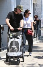 JENNIFER HUYOUNG and JC Chasez Take Their Dog on a Stroll in Los Angeles 06/07/2024