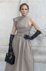 JENNIFER LOPEZ at Chrsitian Dior Show at Paris Fashion Week 06/24/2024