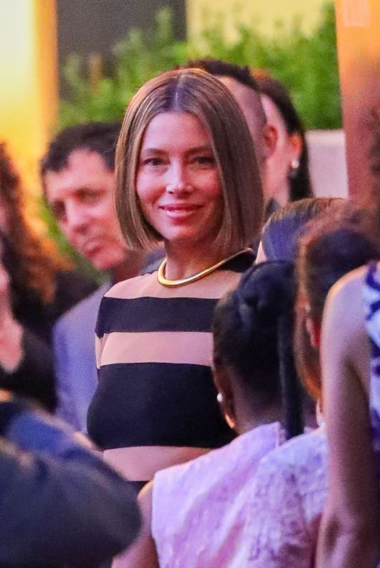 JESSICA BIEL on the Set of The Better Sister in New York 06/18/2024