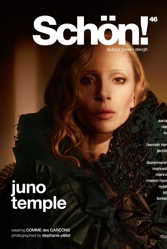 JUNI TEMPLE in Schon! Magazine, June 2024