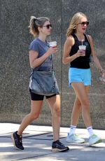 KELLY RIZZO Out with a Friend on Ventura Blvd in Studio City 06/21/2024