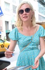 KIRSTEN DUNST Out and About in New York 06/21/2024