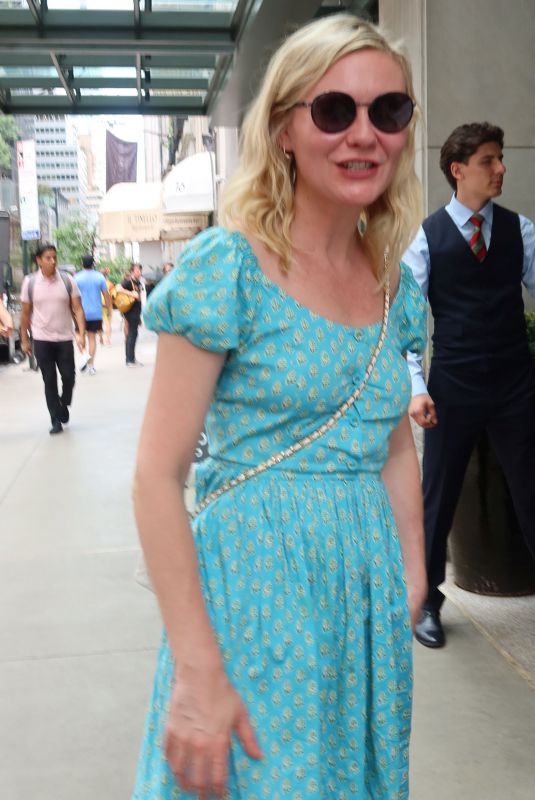 KIRSTEN DUNST Out and About in New York 06/21/2024