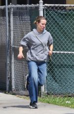 KRISTEN BELL Out for Solo Morning Run in Los Angeles 06/01/2024