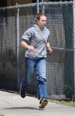 KRISTEN BELL Out for Solo Morning Run in Los Angeles 06/01/2024