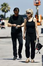 LISA RINNA and Harry Hamlin at Westfield Mall in Sherman Oakes 06/29/2024