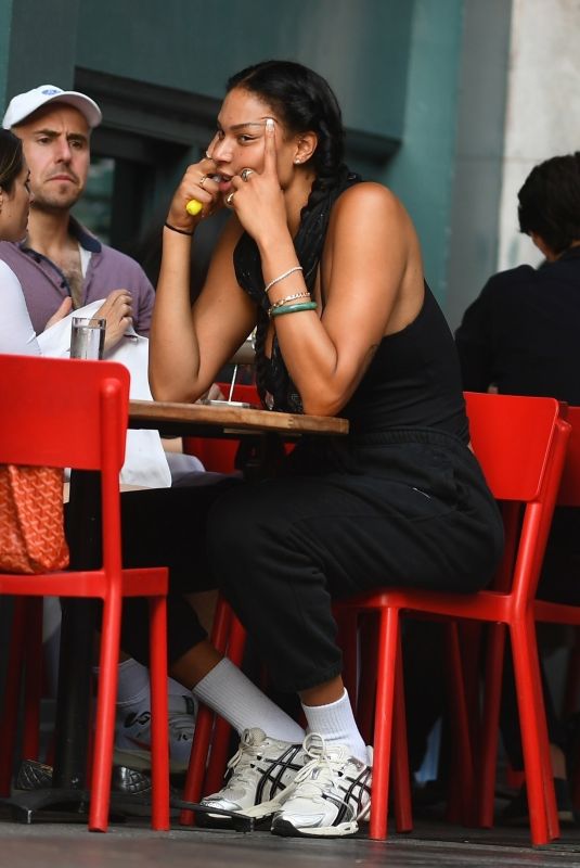 LIZ CAMBAGE Out for Dinner at Lure in New York 06/21/2024
