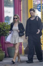 LOTTIE MOSS and DJ Evan Campbell at Granger & Co in Notting Hill 06/17/2024