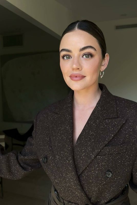LUCY HALE at a Press Photoshoot, May 2024