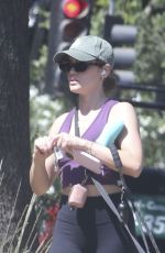 LUCY HALE Out Hiking in Hollywood Hills 06/27/2024