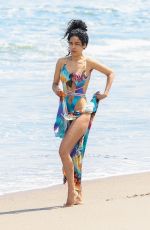 MASSIEL TAVERAS in Swimsuit at a Beach in Malibu 06/18/2024