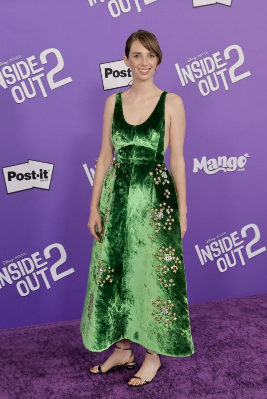 MAYA HAWKE at Inside Out 2 Premiere in Los Angeles 06/10/2024